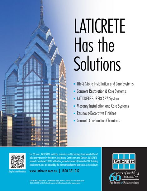 Building solutions by Laticrete
