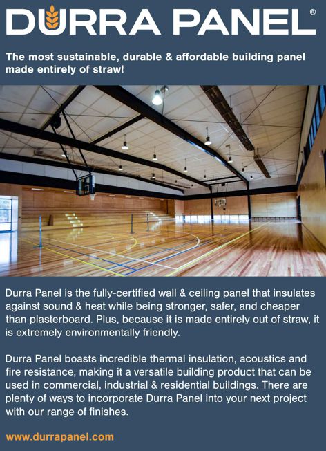 Wall and ceiling panels from Durra Panel