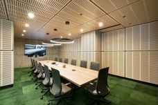 Perforated ceiling and wall panels