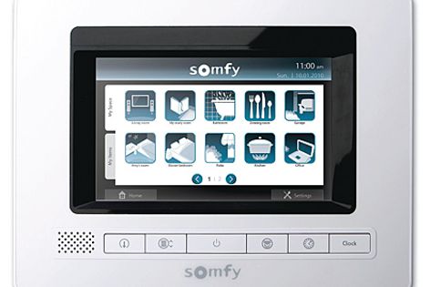 Somfy i700 touch panel