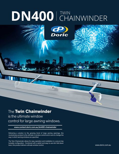 Twin Chainwinder window control by Doric