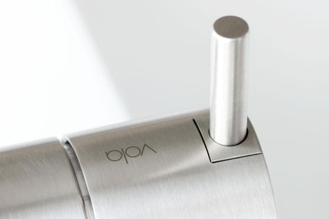 Tapware from Vola is handcrafted in Denmark.
