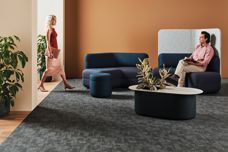 Australian-made carpet tiles from NZ wool