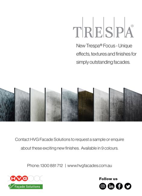 Trespa panels by HVG Facade Solutions
