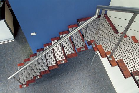 Versatile Safe-T-PerfÂ® by Locker Group acts as a safe, non-slip flooring surface.