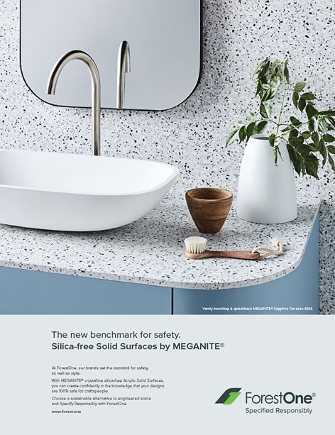 Silica-free solid surfaces by MEGANITE®