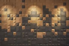 3D Cork wall coverings from Havwoods