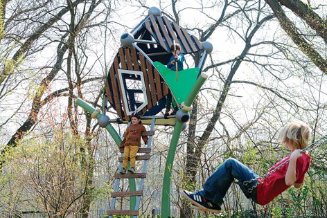 Trii is a play collection based on treehouses.