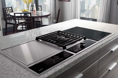 Module cooktops by Wolf have an adaptable, streamlined design. 