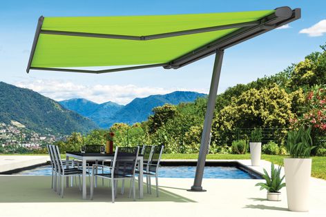 Offering both outstanding design and functionality, the Markilux Planet shading system is ideal for tough-to-shade areas.