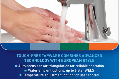Electronic tapware by Enware