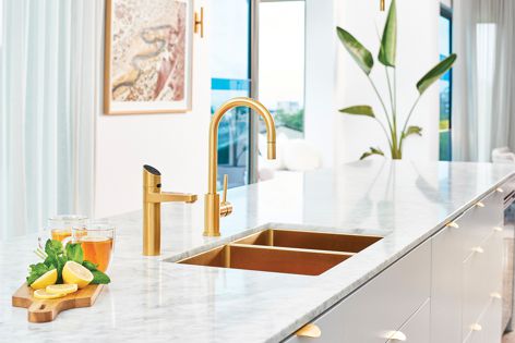 Add designer style to any kitchen project with Zip HydroTap.