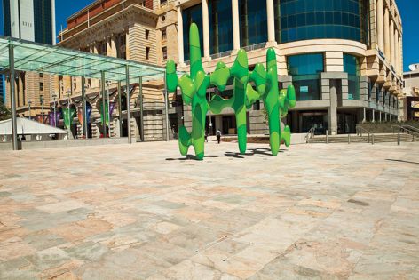 Forrest Place in Perth features beautiful natural granite paving from UrbanStone Commercial.