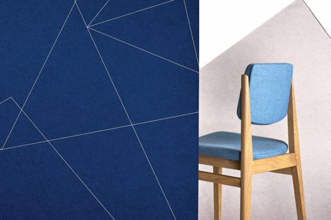 Instyle has introduced two new print designs, Axis and Opus, to its Ecoustic collection of intelligent acoustic panels.