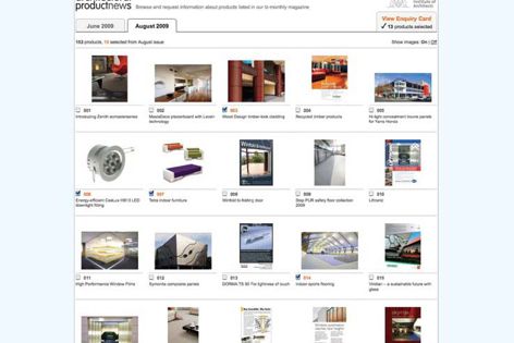 Architectural Product News – new website