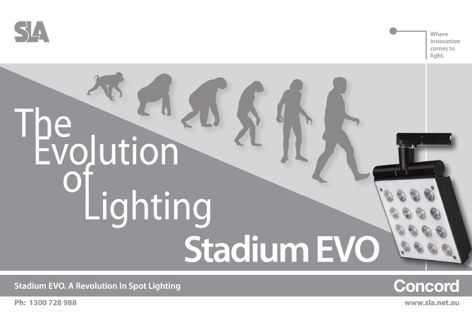 Stadium Evo lighting – evolution