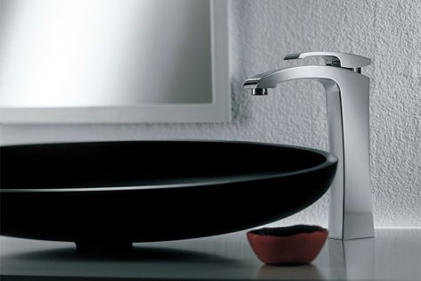 The X-Sense bathroom collection debuted at Designex in April 2008.