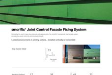 Smartfix joint control facade fixing