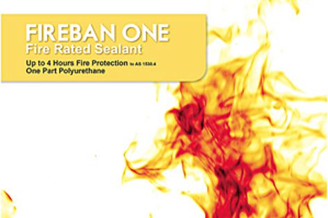 Updated information on FireBan One sealant is now available from Bostik.