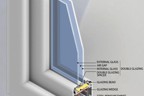The newest generation of Deceuninck PVC window products assures more efficient energy use.