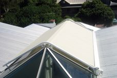 Markilux awnings for curved conservatories