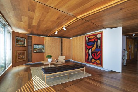 Darling Point Apartment by Chenchow Little, Australian House of the Year and winner of the Apartment or Unit category. Photography: Peter Bennetts.