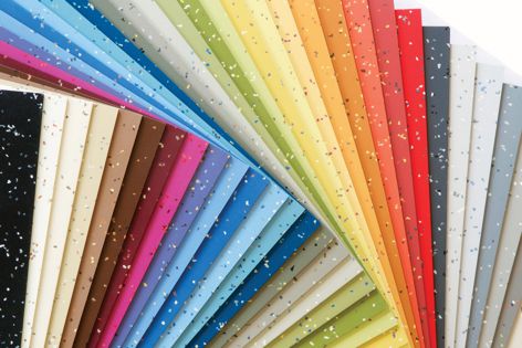 AB Pure rubber flooring is available in a broad selection of standard colours and can also be matched to any Pantone shade